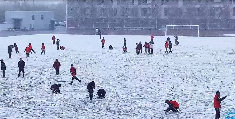 初雪·欢乐一刻，你那里下雪了吗？